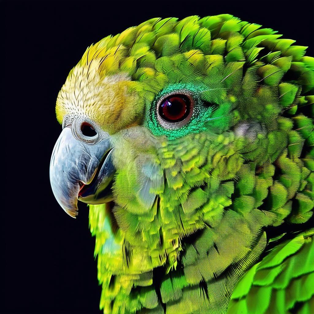 kakapo face